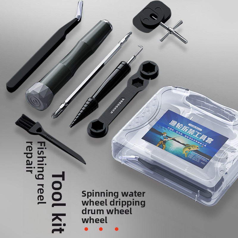 Fly Reel - Balıkçılık Makarası Bakım Anahtarı Seti, Baitcasting