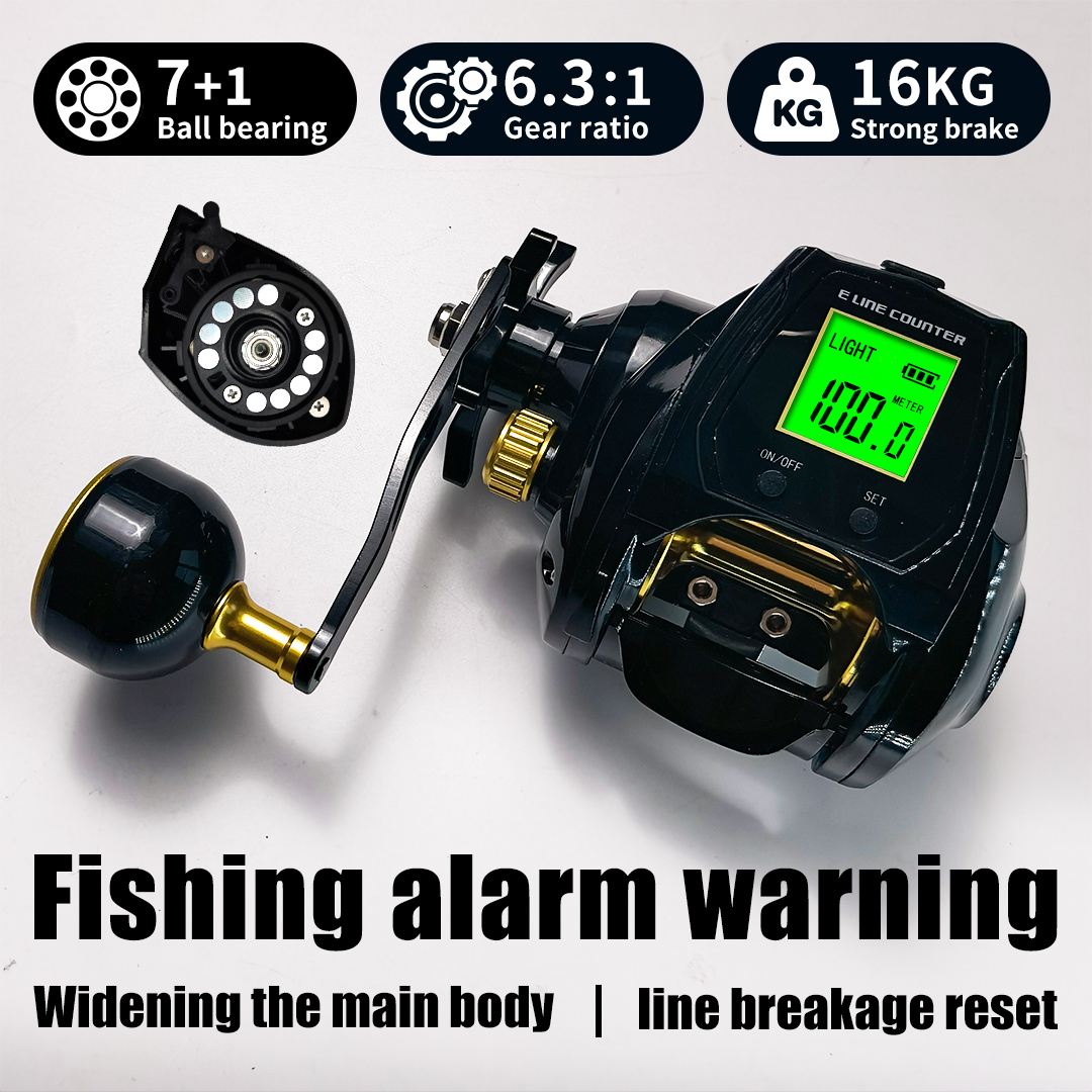16 Kilogram Fren Gücü, 6.3 Vit - Trolling Reel incelemesi ve fiyatı